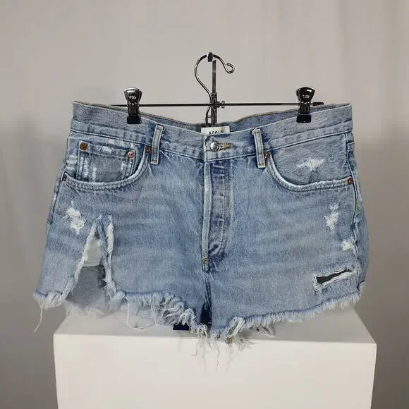 AGOLDE Parker Vintage Cut Off Short Size 30 - Picture 2 of 3